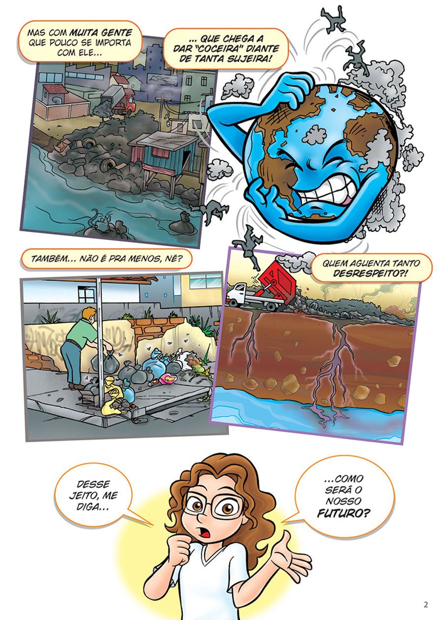Gibis especiais trazem educação ambiental em quadrinhos - CicloVivo